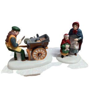 Department 56 Heritage Village Collection "Knife Grinder" Handpainted Porcelain